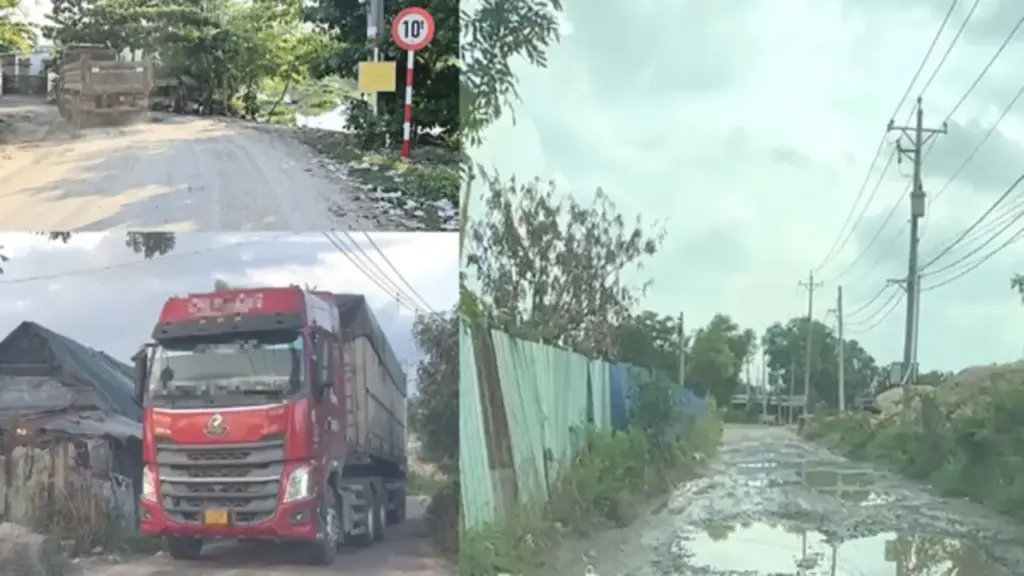 Trên đường nát, dưới sông lở: Cuộc sống đảo lộn của người dân Phú An, TP.HCM