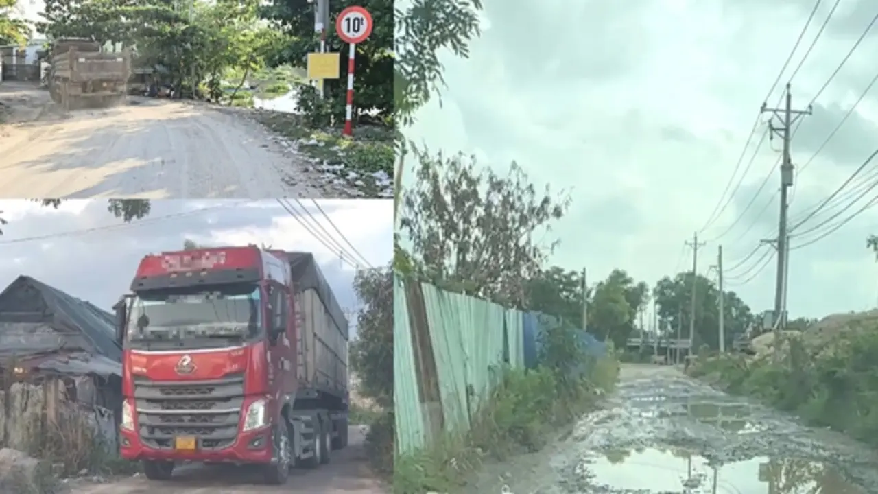 Trên đường nát, dưới sông lở: Cuộc sống đảo lộn của người dân Phú An, TP.HCM