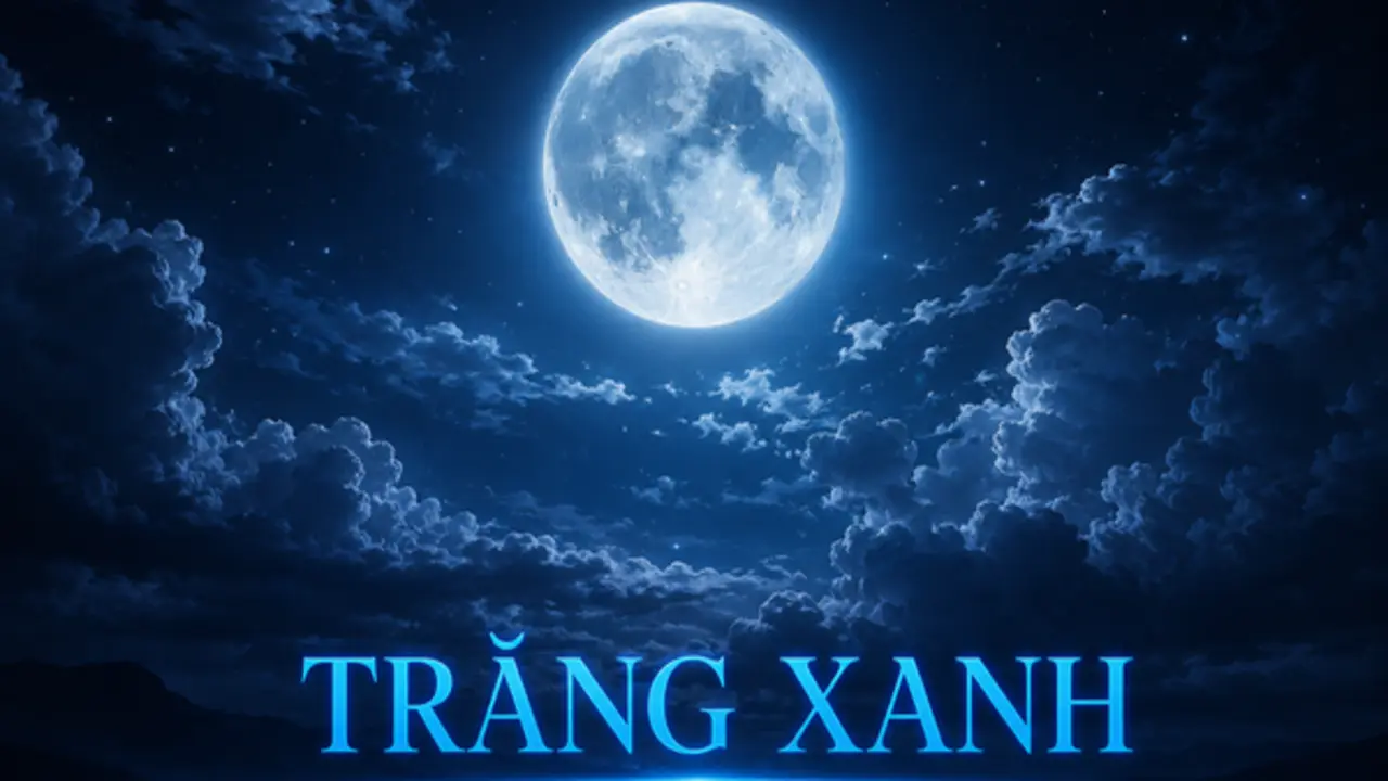 Trùng hợp kỳ thú tối nay 31.5: Người Việt đón 'trăng xanh' hiếm gặp đúng lễ Phật đản