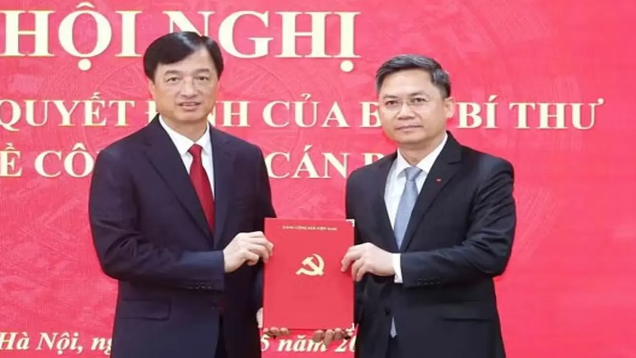 Trưởng Ban Tổ chức Thành ủy Hà Nội Hà Minh Hải giữ chức Phó trưởng Ban Tổ chức Trung ương