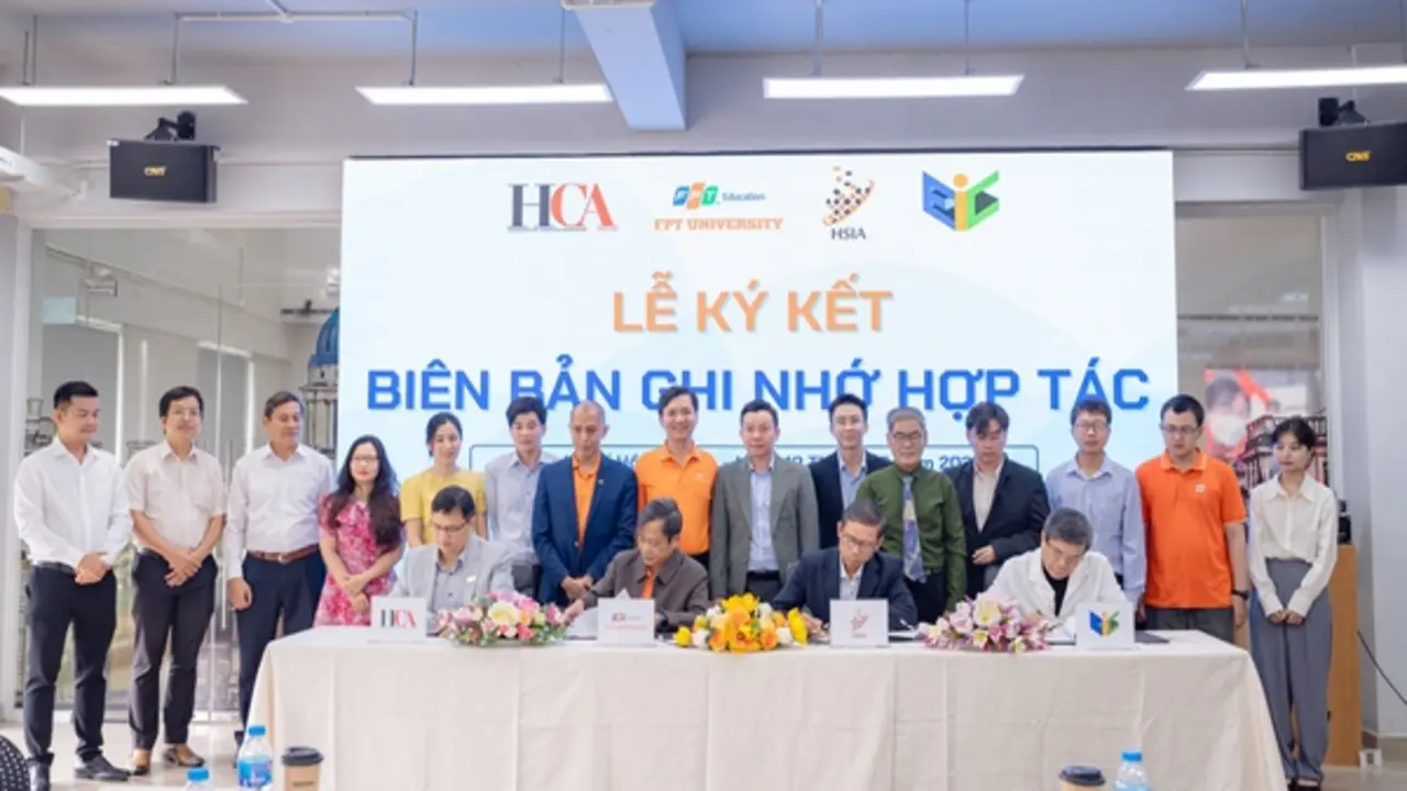 Trường đại học FPT ký kết hợp tác cùng 3 hiệp hội công nghệ lớn tại TP.HCM