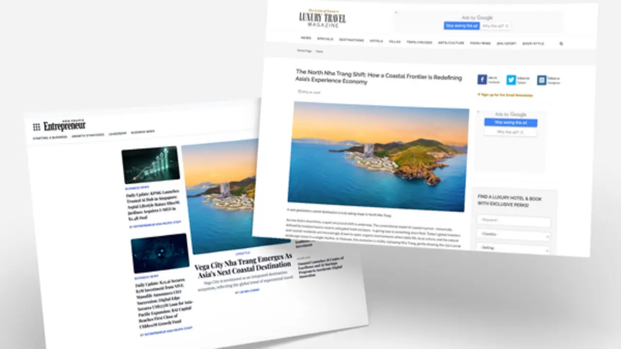 Truyền thông quốc tế đang nói gì về Bắc Nha Trang và Vega City?