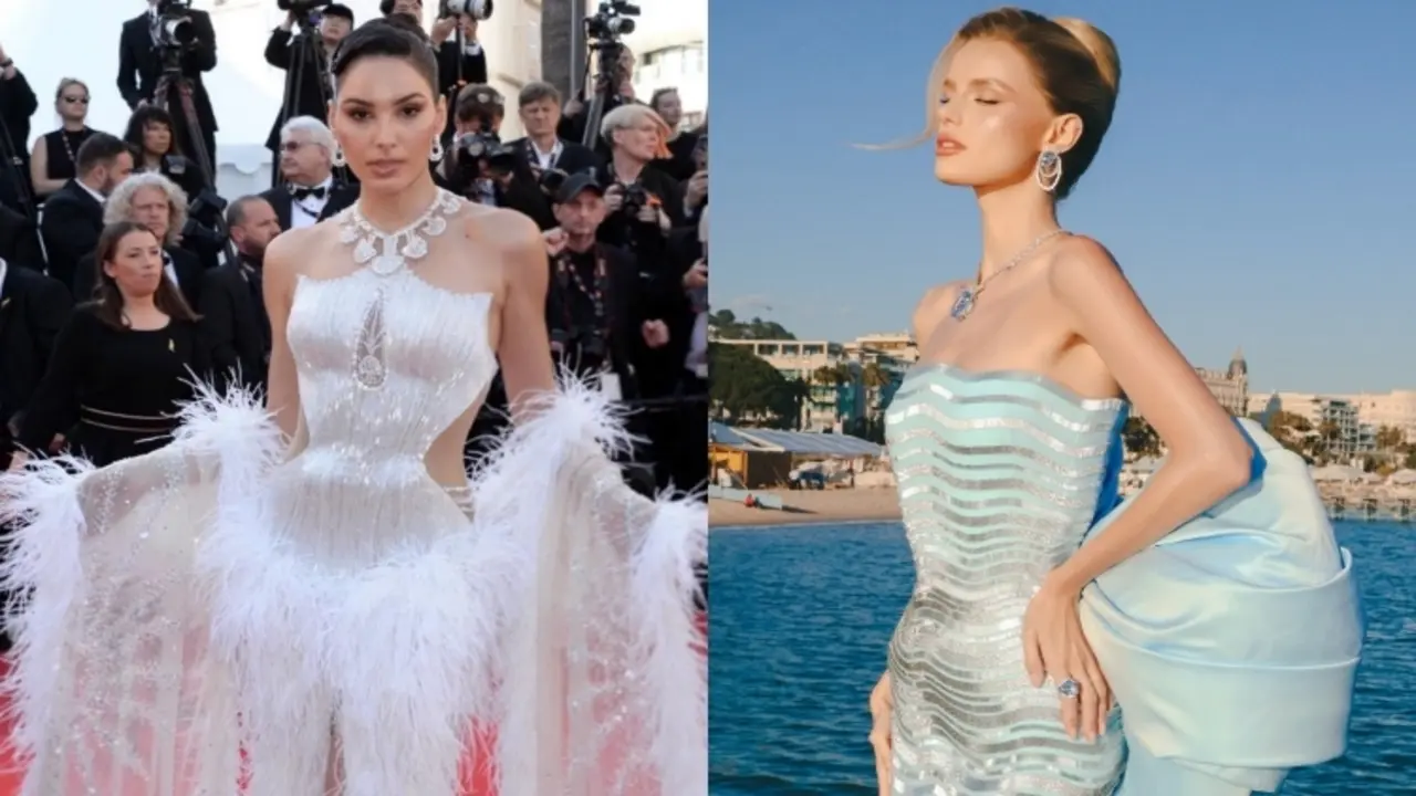 Váy áo của NTK Việt tỏa sáng trên thảm đỏ Cannes