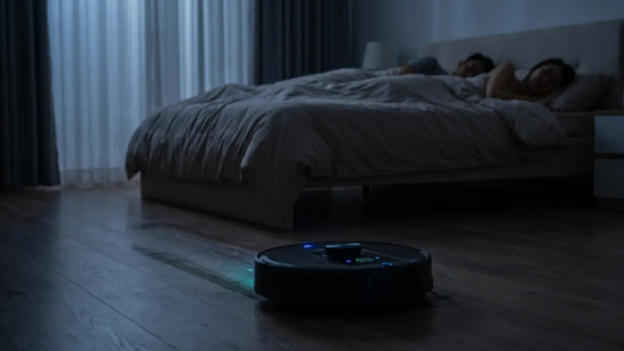 Vì sao nên để robot hút bụi hoạt động ban đêm?