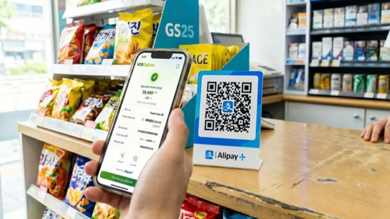 Vietcombank mở rộng thanh toán QR xuyên biên giới tới Nhật Bản và Hồng Kông