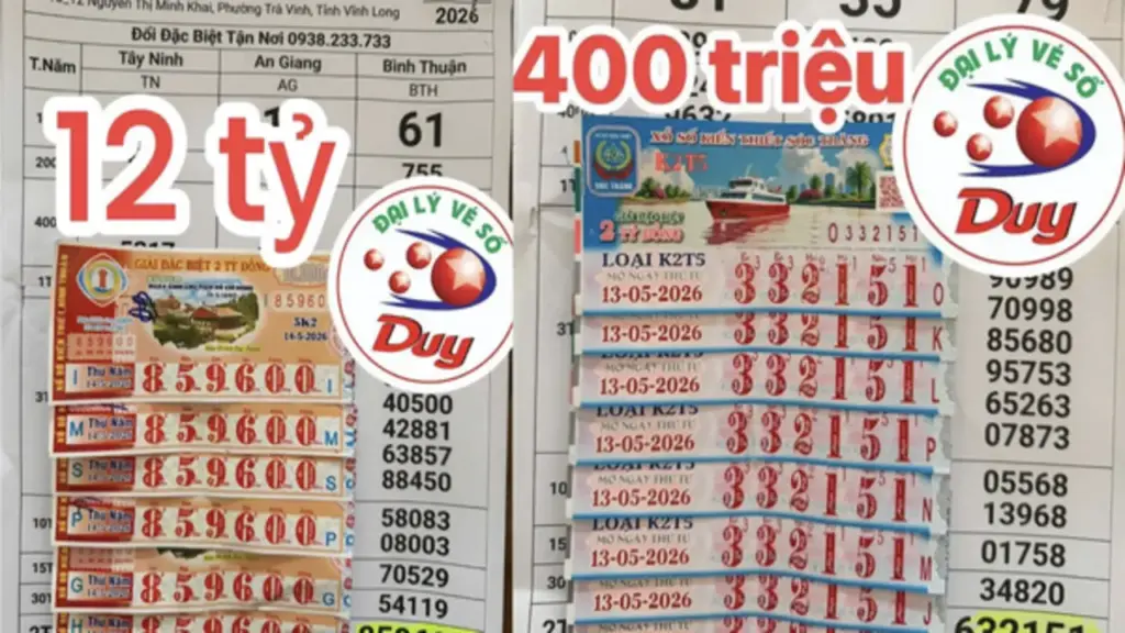 Vợ chồng bán vé số 'ôm' vé ế, vỡ òa trúng 4 tỉ xổ số miền Nam
