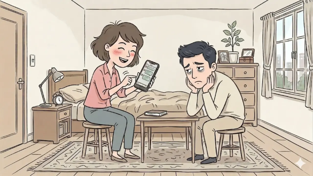 Vợ nói nam đồng nghiệp cô ấy tâm sự bất kể ngày đêm chỉ là bạn thân