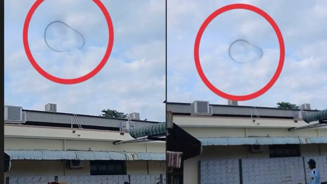 'Vòng tròn UFO' xuất hiện ở TP.HCM sáng nay là hiện tượng gì?