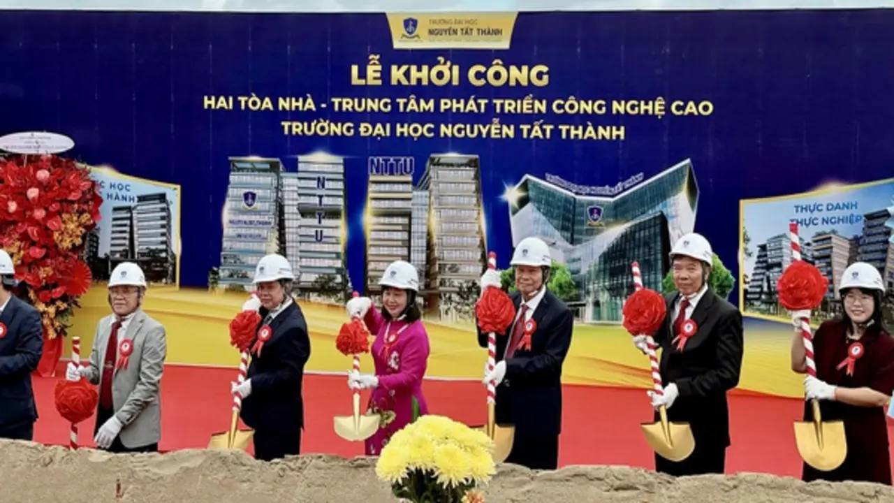 Xây dựng 2 tòa nhà công nghệ cao 300 tỉ đồng phục vụ nghiên cứu, giảng dạy