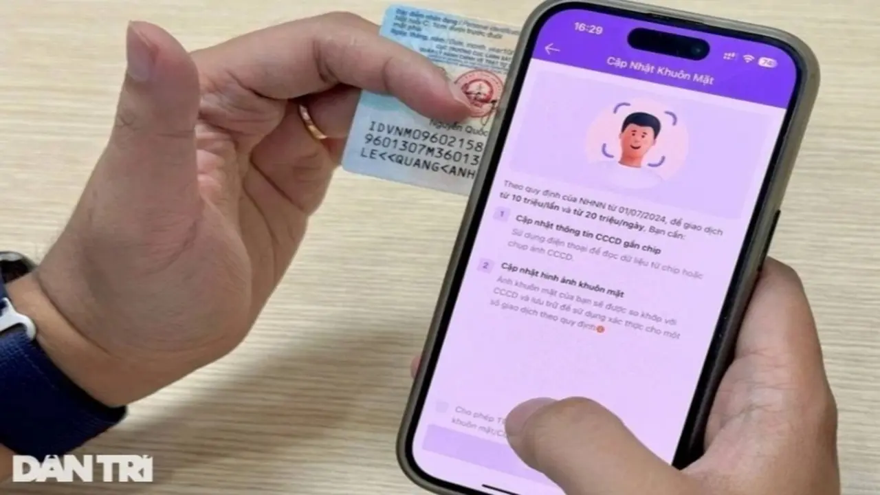 Yêu cầu xác thực sinh trắc học trên eTax Mobile để chống gian lận hóa đơn