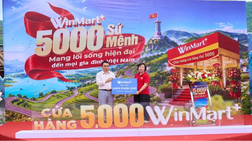 7 năm tăng gấp đôi quy mô, WinMart+ đạt cột mốc 5.000 cửa hàng