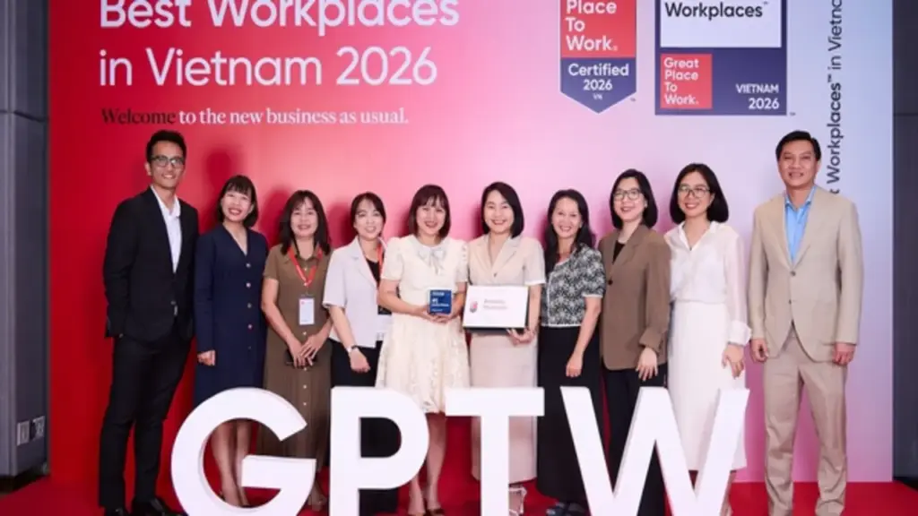 Amway Việt Nam liên tiếp đứng top Nơi làm việc xuất sắc hàng đầu Việt Nam 2026