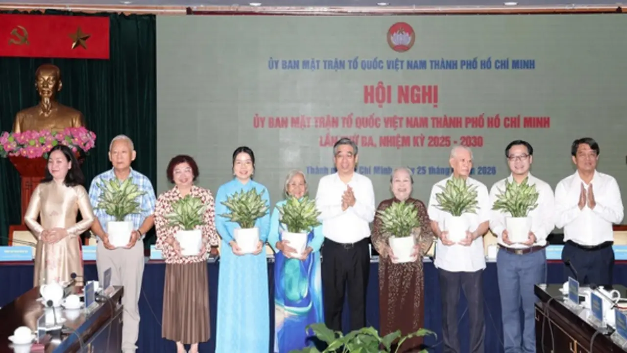 Bà Nguyễn Thị Ngọc Xuân làm Phó chủ tịch Ủy ban MTTQ Việt Nam TP.HCM