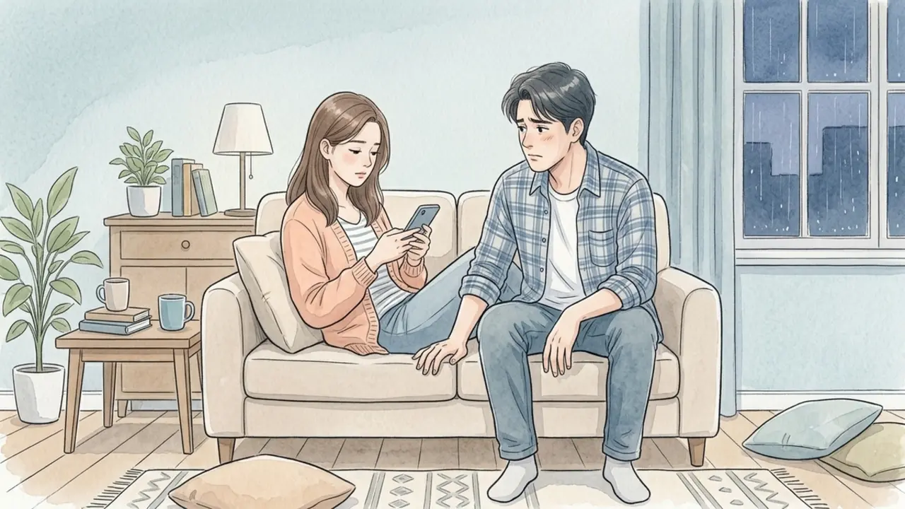 Bạn gái bên tôi nhưng trong tim lại mang hình bóng khác
