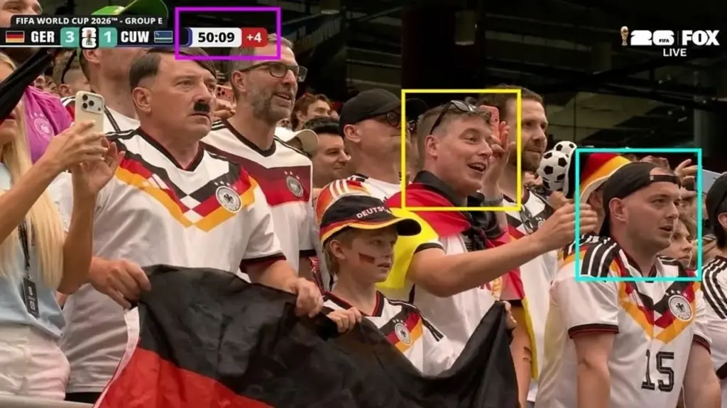 Báo Đức xác minh ảnh cổ động viên giống Hitler tại World Cup