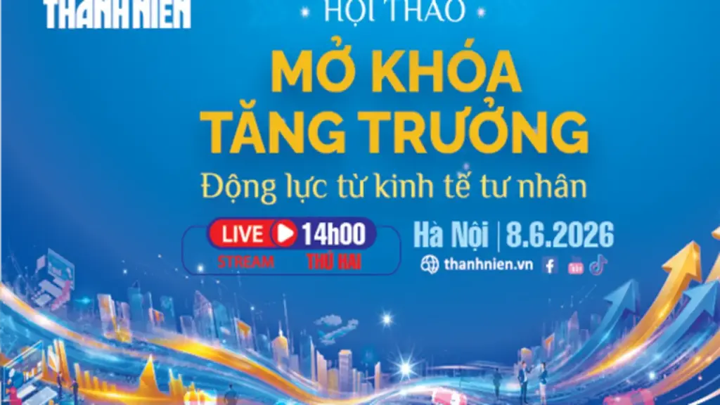 Báo Thanh Niên tổ chức hội thảo 'Mở khóa tăng trưởng - Động lực từ kinh tế tư nhân'