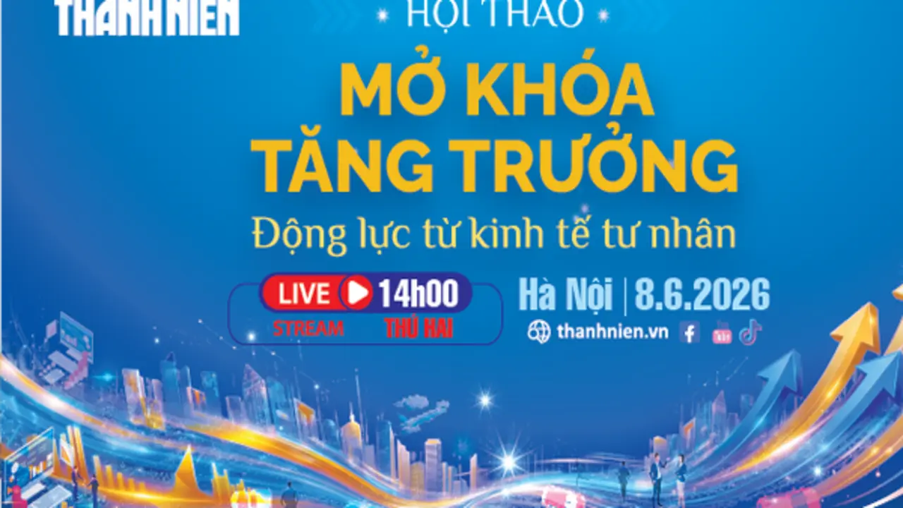Báo Thanh Niên tổ chức hội thảo 'Mở khóa tăng trưởng - Động lực từ kinh tế tư nhân'