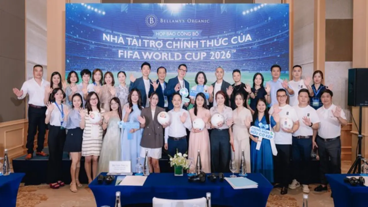 Bellamy’s Organic ghi dấu ấn đặc biệt khi trở thành Nhà tài trợ chính thức của FIFA World Cup 2026™