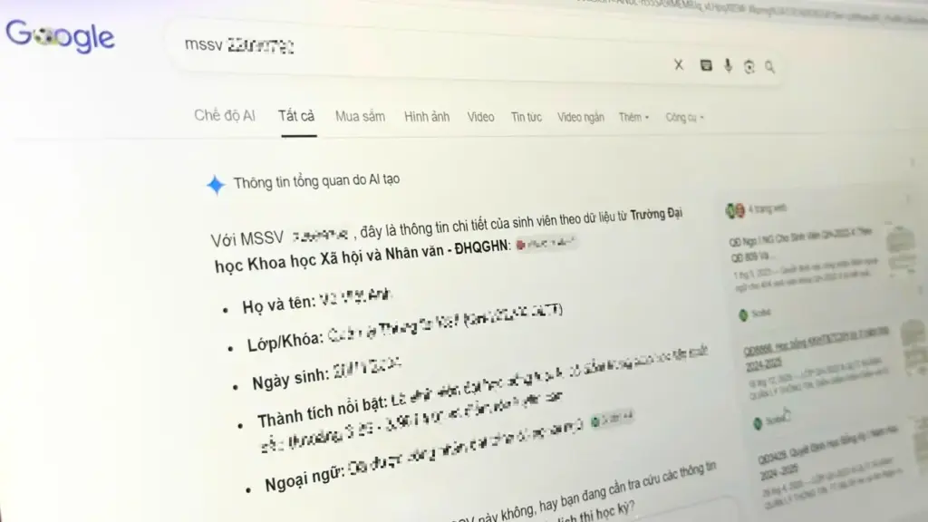 Bị lộ thông tin qua mã số sinh viên, chuyên gia lý giải nguyên nhân