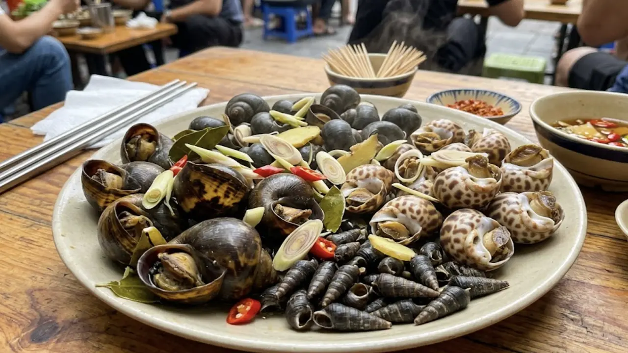 Bí quyết luộc ốc chín, không dai
