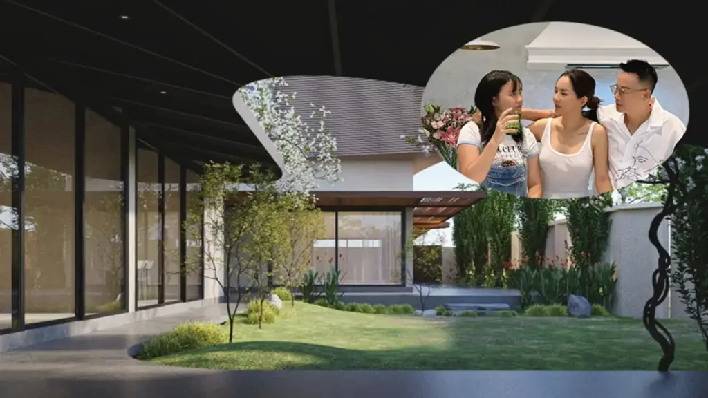 Biệt thự 500 m2 của gia đình Hoàng Bách