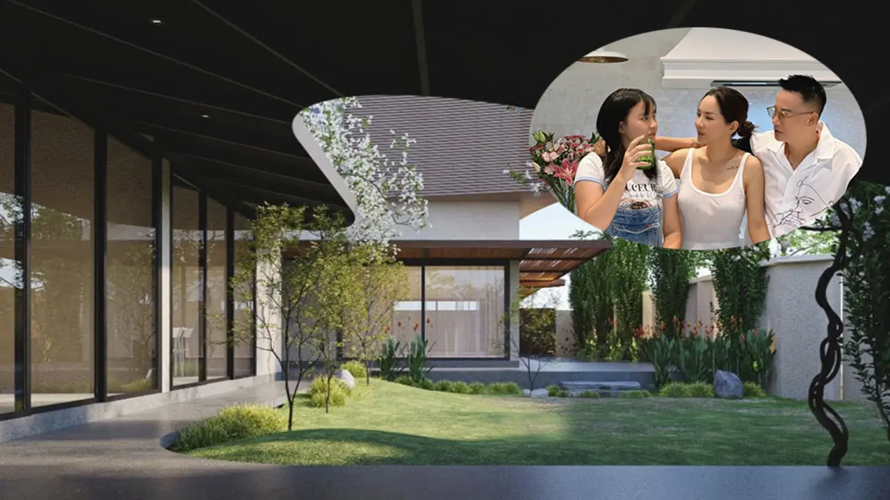 Biệt thự 500 m2 của gia đình Hoàng Bách