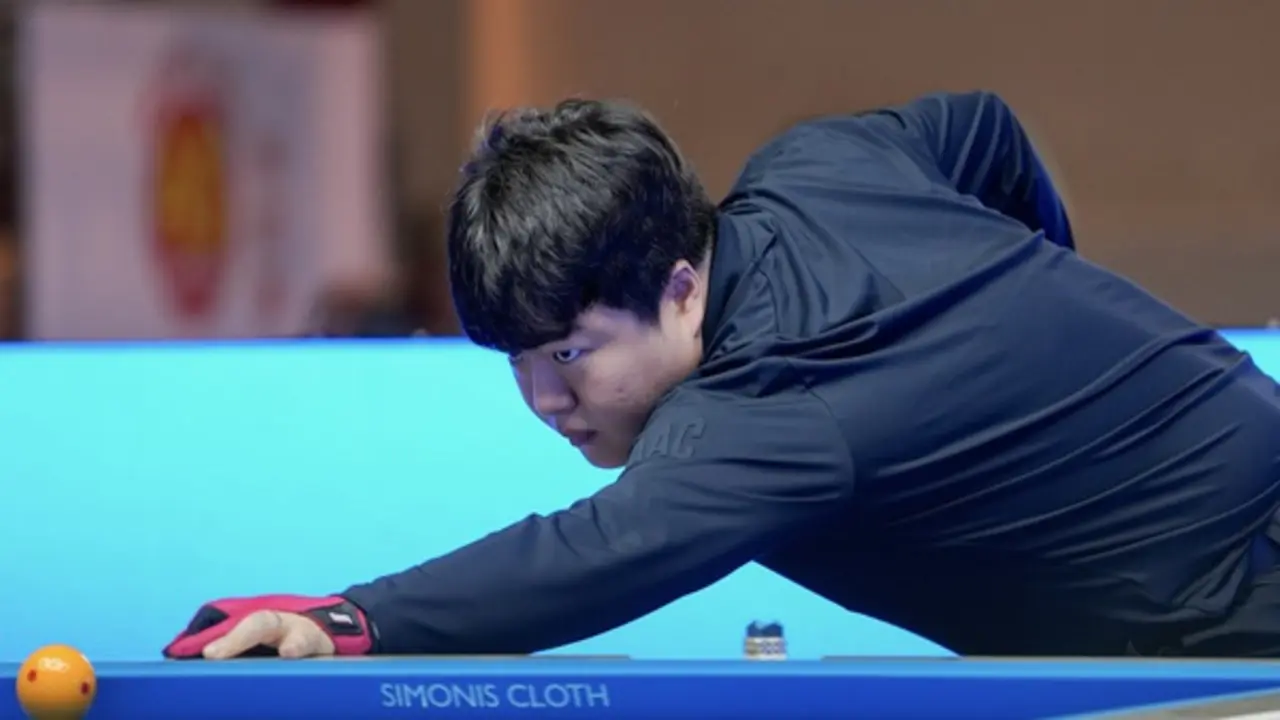 Billiards: Cho Myung-woo tung sê-ri 20, thắng nghẹt thở Dick Jaspers để vô địch World Cup