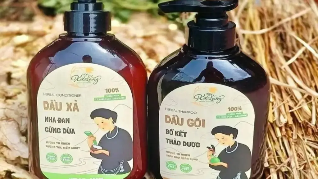 Bộ đôi dầu gội, dầu xả thảo dược Hoa Xứ Lạng bị thu hồi trên toàn quốc