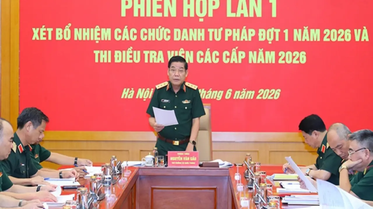 Bộ Quốc phòng xem xét bổ nhiệm lại 14 lãnh đạo Cơ quan điều tra hình sự