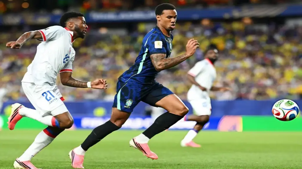 Brazil 0-0 Haiti (hiệp 1): Thế trận một chiều