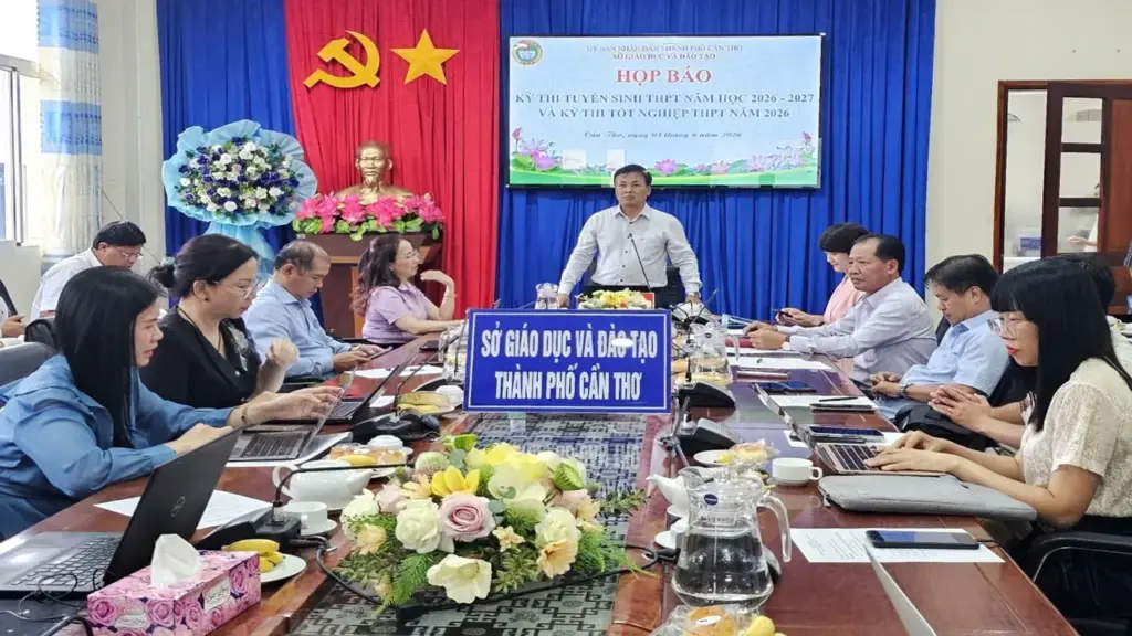 Cần Thơ có hơn 34.200 thí sinh đăng ký thi tốt nghiệp THPT 2026