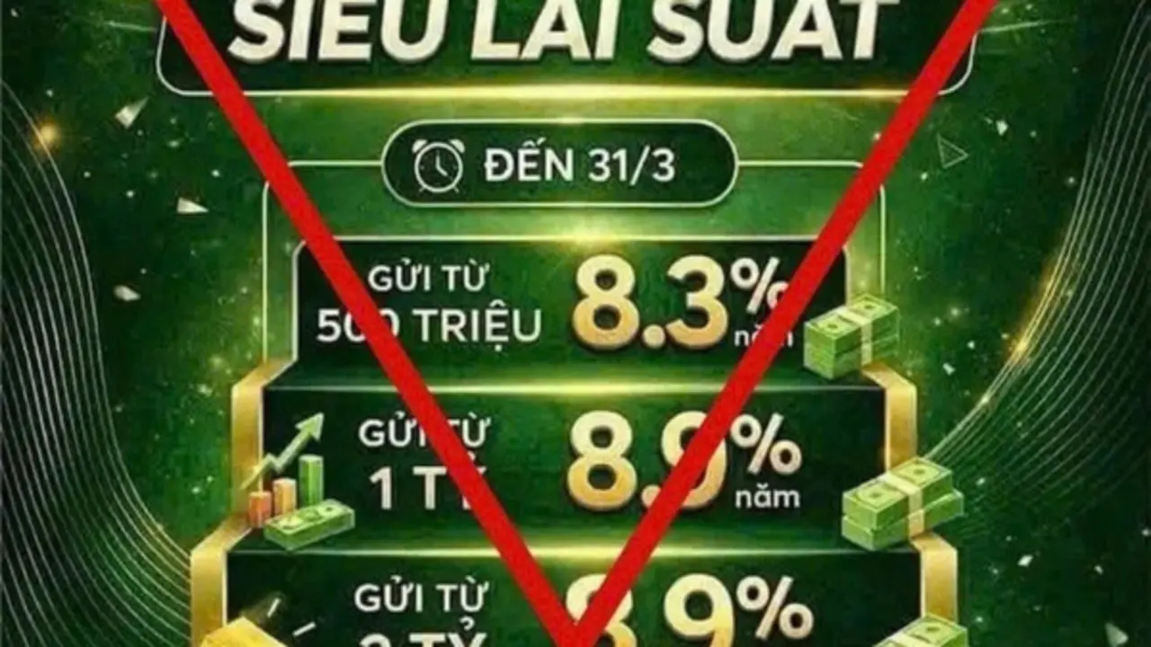 Cảnh giác thủ đoạn mời chào gửi tiết kiệm lãi suất cao để lừa đảo