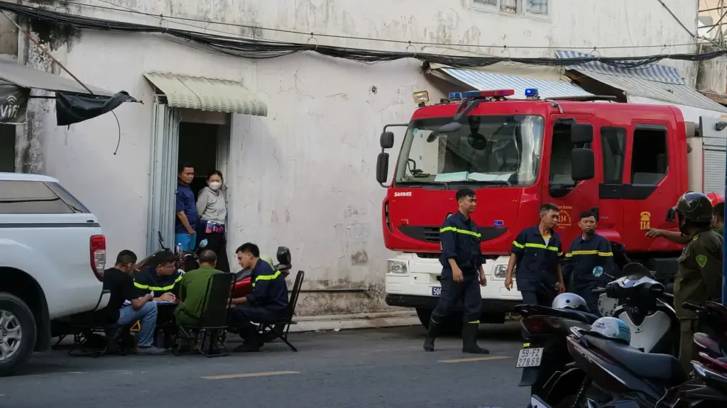 Cháy quán cà phê ở TP HCM, một phụ nữ tử vong