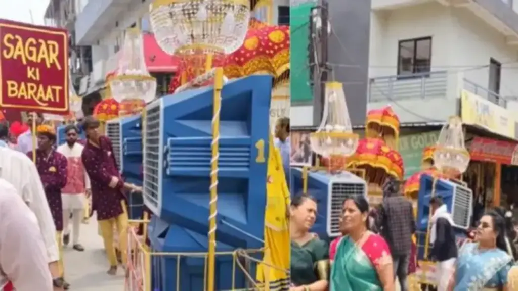 "Chi tiết đặc biệt" tại đám cưới giữa ngày nắng nóng gây sốt mạng