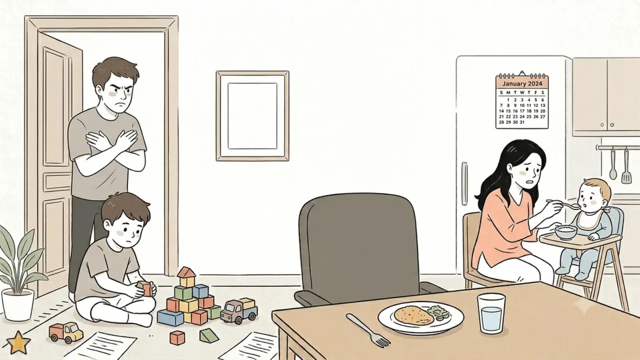 Chồng đối xử tệ vì nghi ngờ bé thứ hai không phải con anh