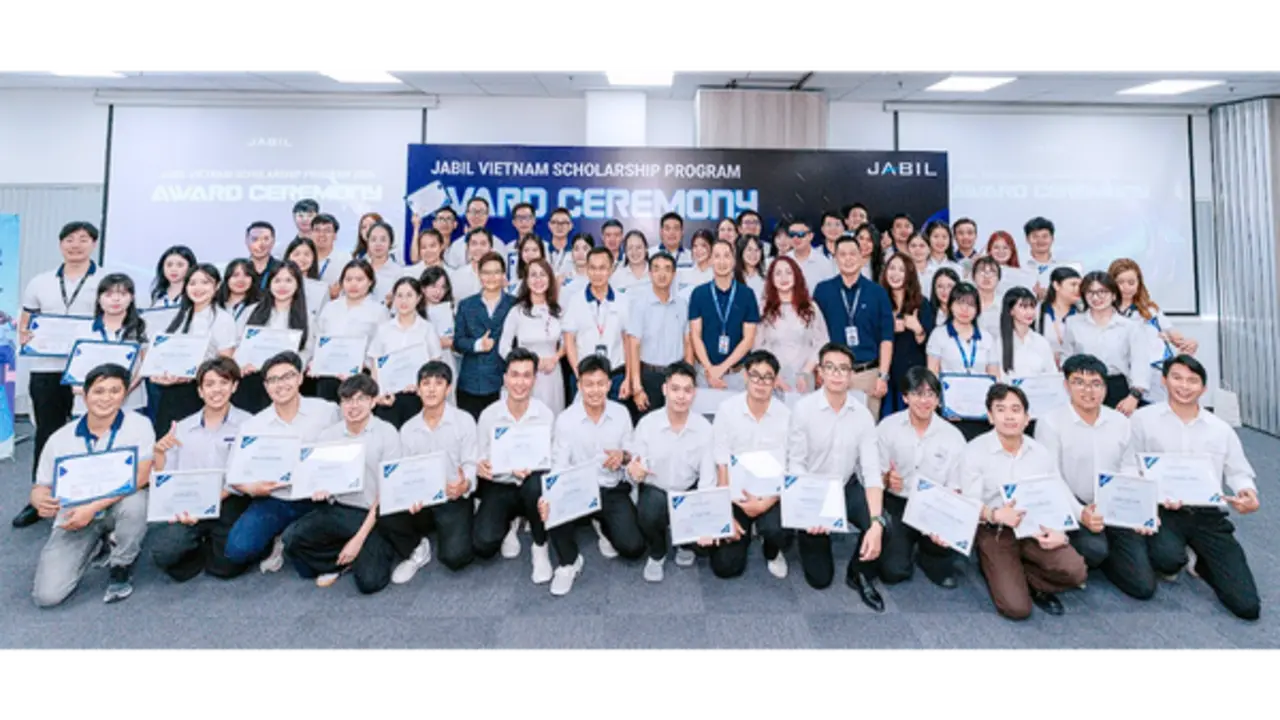 Chương trình học bổng Jabil tại Việt Nam: Thúc đẩy phát triển nguồn nhân lực bền vững