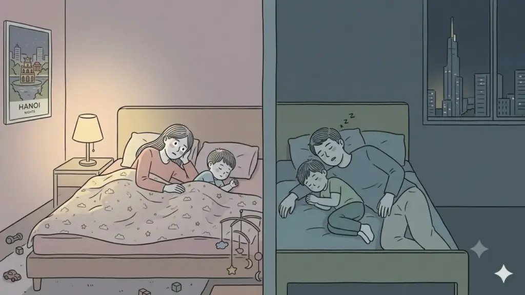 Cô đơn vì chồng không chịu ngủ cùng giường