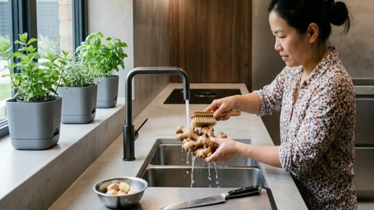 Có nên cạo vỏ gừng trước khi sử dụng?