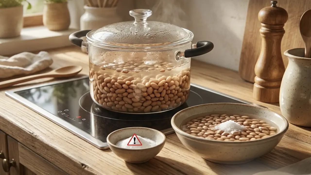 Có nên cho baking soda khi ninh đậu?