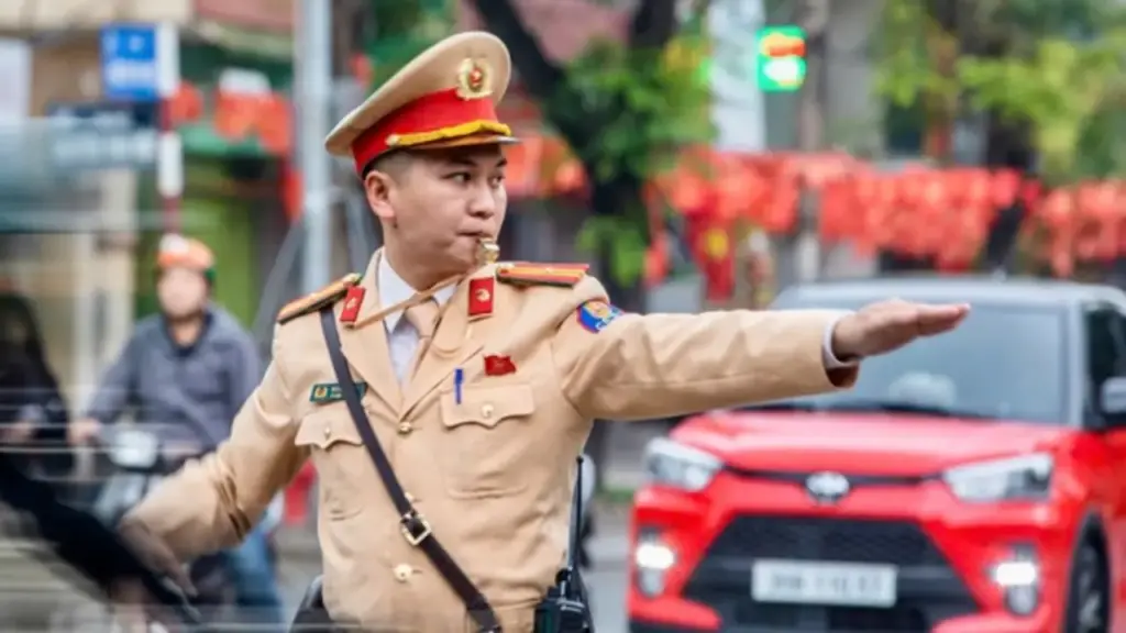 Công an Hà Nội phân luồng phục vụ Đại hội Đoàn toàn quốc lần thứ XIII