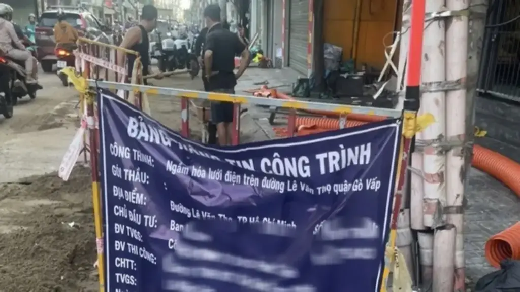 CSGT TP.HCM phát hiện nhiều lỗi tại công trình thi công ảnh hưởng người đi đường