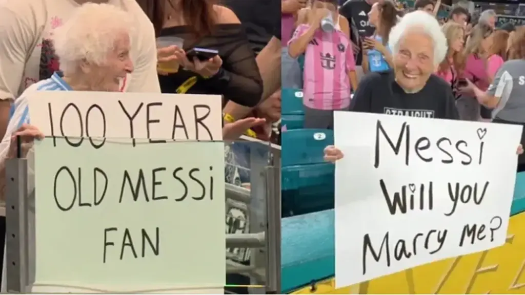 Cụ bà Mỹ 100 tuổi theo chân Messi đến World Cup