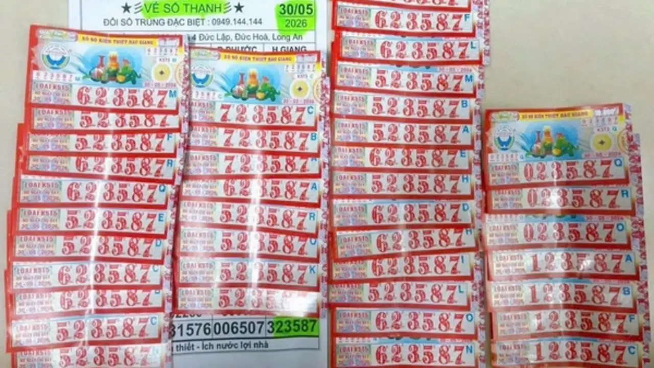 Cùng mua vé số, hơn 20 người cùng công ty trúng xổ số miền Nam