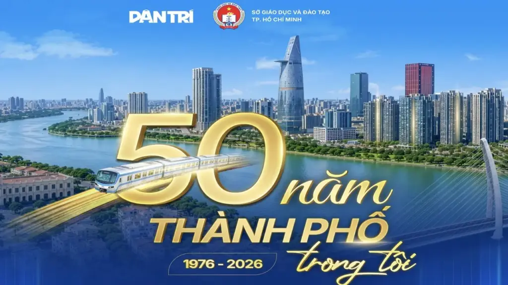 Cuộc thi “50 năm Thành phố trong tôi 1976-2026" tiếp tục nhận bài đến 15/6
