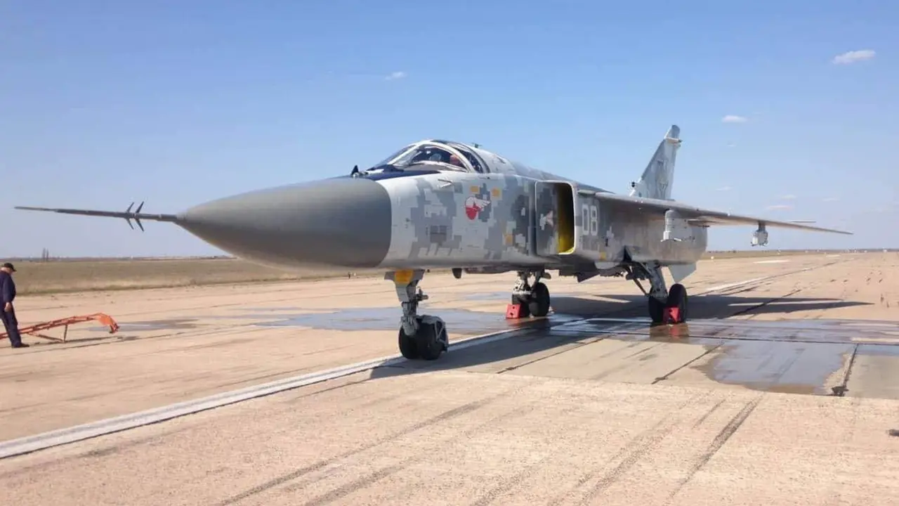 Cường kích Su-24 Ukraine rơi, hai phi công thiệt mạng