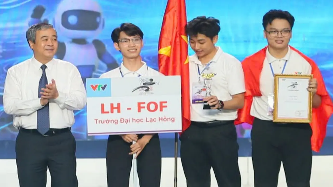 Đại học Lạc Hồng lấy vé đi Hong Kong thi ‘bậc thầy võ thuật’ tại ABU Robocon 2026