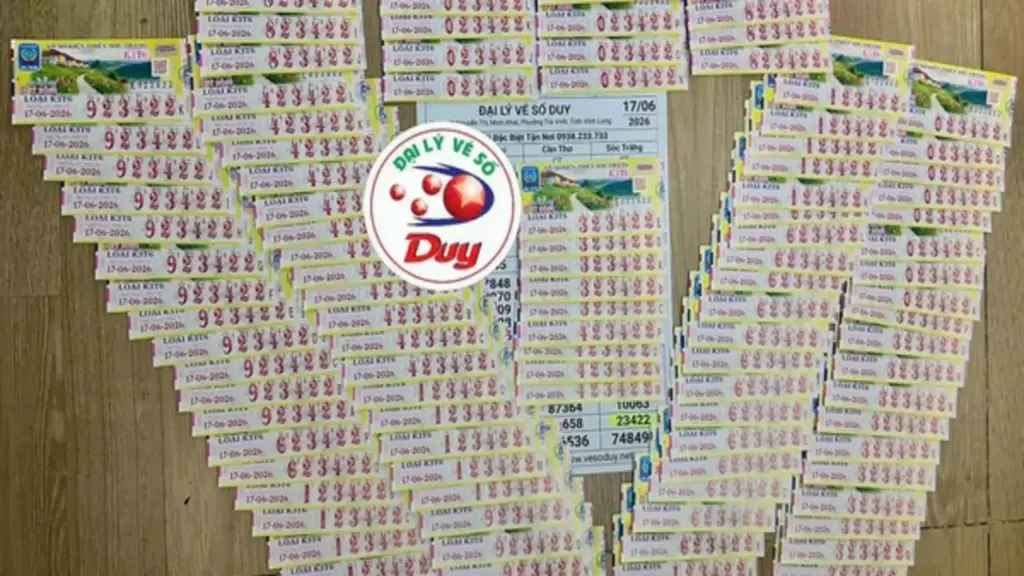 Đại lý Vĩnh Long đổi thưởng 107 vé trúng hơn 3,2 tỉ đồng xổ số miền Nam