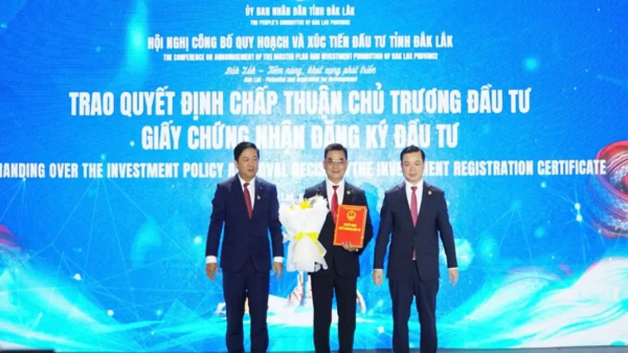 Đắk Lắk công bố quy hoạch 257 dự án hơn 1 triệu tỉ đồng