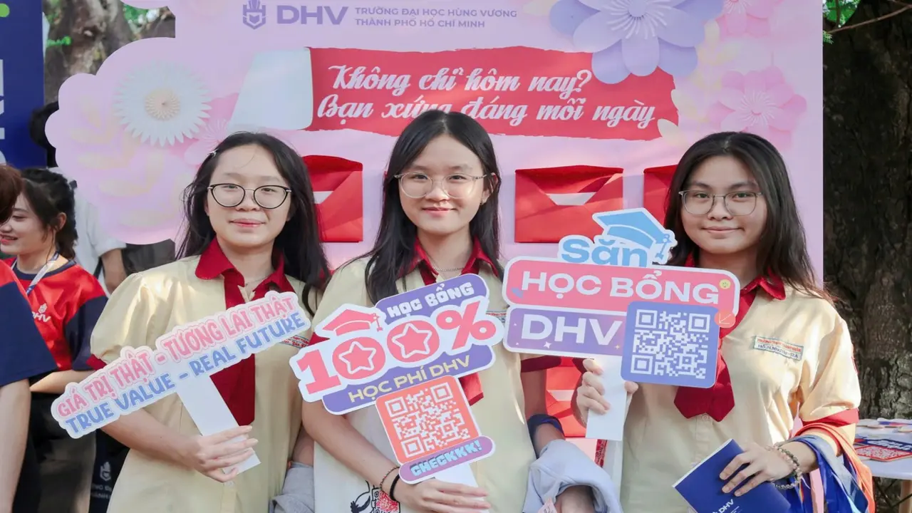 DHV tung Quỹ học bổng 75 tỉ, hỗ trợ đến 100% học phí toàn khóa
