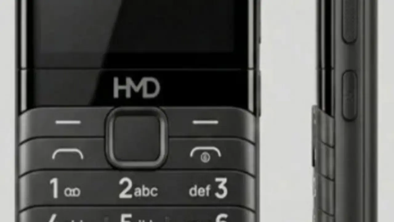 Điện thoại HMD mới có thiết kế lạ, gợi nhớ thời hoàng kim của BlackBerry